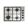 COCINA A GAS A GAS ACERO INOXIDABLE DOMÉSTICO 4 QUEMADORES 60x43.5
