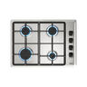 COCINA A GAS A GAS ACERO INOXIDABLE DOMÉSTICO 4 QUEMADORES 60x43.5
