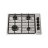 COCINA A GAS A GAS ACERO INOXIDABLE DOMÉSTICO 4 QUEMADORES 60x43.5