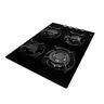COCINA A GAS SOLCO047V3 VIDRIO TEMPLADO DOMÉSTICO 4 QUEMADORES 65CM