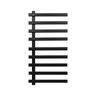 TOALLERO ELÉCTRICO MONARCA 48X92 CM NEGRO MATE 135W 220V
