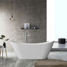 KLIPEN TINA FREESTANDING SOLARIS BLANCA 170X78X68 CM OVALADO