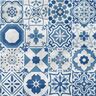PORCELANATO ESMALTADO FRANCINE BLUE MATE 59X59 CM