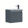 KLIPEN MUEBLE CON LAVATORIO SUSPENDIDO START GRIS 49.5X32.5X45CM