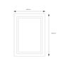 KLIPEN ESPEJO CON LUZ LED SINGAPUR RECTANGULAR 80X60CM