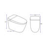 KLIPEN INODORO INTELIGENTE ETERNAL 4.8L BLANCO 68X40X47 CM