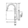 MONOMANDO MEZCLADOR COCINA PISCIS GOLD 5 LPM