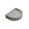 LAVATORIO BOWL 4EVER QUARTO GRIS 46.5X36X11.9 CM