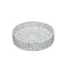LAVATORIO BOWL NAPOLES TERRAZO BLANCO Y AZUL 42.5X10 CM