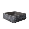 LAVATORIO BOWL 4EVER STONE NEGRO 40X40X12 CM