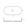 KLIPEN LAVATORIO BOWL ADANA ARENA SANDSTONE 60X28X12 CM