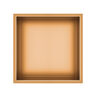 KLIPEN NICHO DECORATIVO 1 CUERPO BLOCK BRONCE 33X33X10CM