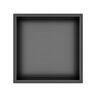 KLIPEN NICHO DECORATIVO 1 CUERPO BLOCK GUN METAL 33X33X10CM