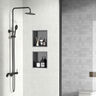 KLIPEN NICHO DECORATIVO 1 CUERPO BLOCK GUN METAL 33X33X10CM