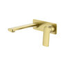 KLIPEN MONOMANDO MEZCLADOR LAVAMANOS PISCIS GOLD A PARED