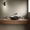 CERÁMICO ESMALTADO ROOM WALL MATCH 3D TAUPE MATE 30X90 CM