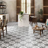 PORCELANATO ESMALTADO ASTI BLACK MATE 44X44 CM