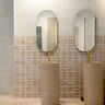 PORCELANATO ESMALTADO MILANO OCRE FRAME MATE 50X100 CM