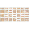 PORCELANATO ESMALTADO MILANO OCRE FRAME MATE 50X100 CM