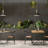 PORCELANATO ESMALTADO STEEL BLACK STAMPING MATE 50X100 CM