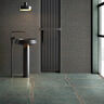 PORCELANATO ESMALTADO STEEL BLACK STAMPING MATE 50X100 CM