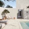 PORCELANATO NO ESMALTADO TRAVERTINI BIANCO CROSS CUT MATE 60X120 CM