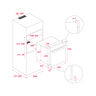 HORNO ELÉCTRICO HLB-8600 BK 60 CM 59.5X59.5 CM
