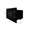 HORNO MICROONDAS SOLHOM005 60 CM 20 LITROS 59.5X36X38.5 CM