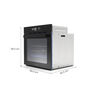 HORNO ELÉCTRICO SOLHO027 60 CM 75 LITROS 59.5X62X59.5 CM