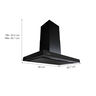 CAMPANA DE PARED TURE90COV2 90 CM 90X50.7X83.1 CM