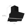 CAMPANA DE PARED TURE100CO 90 CM 90X37.7X114.5