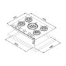 COMBO DE COCINA HLB 85-G1+DVI 88-G1+GBC-75-G1