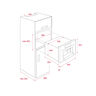 CAFETERA DE EMPOTRAR CLC-8350-MC 60 CM 1 LITRO 59.5X33X45.5 CM