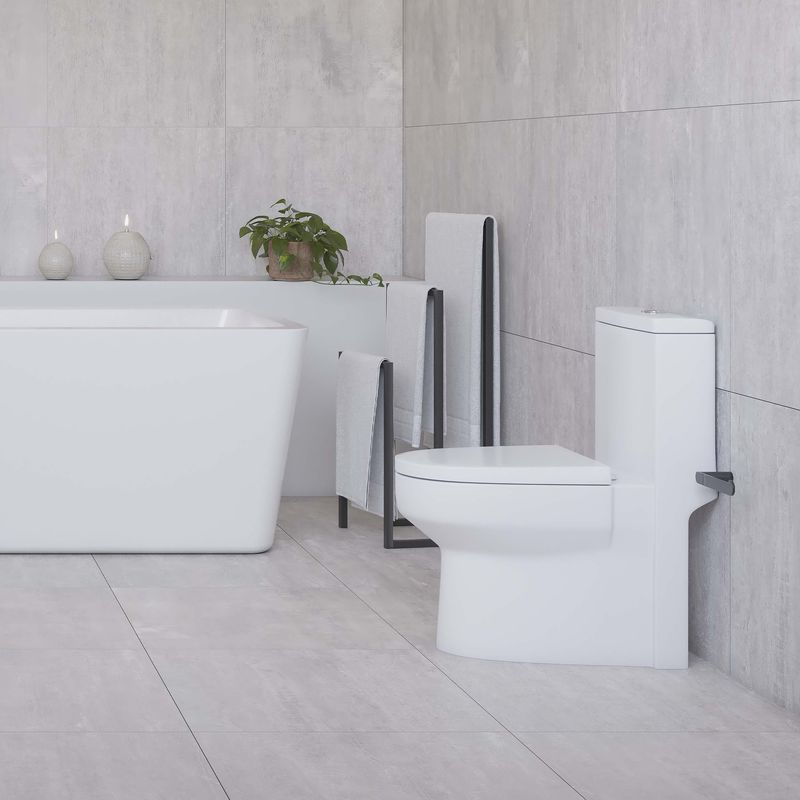 INODORO ONE PIECE SIMPHONY BLANCO 4L / 6L - ARO REDONDO 65X35X74 CM