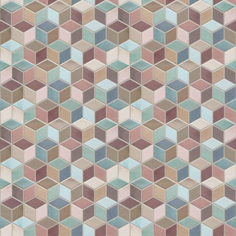 PORCELANATO ESMALTADO RHOMBUS COLOUR MATE 26.5X51 CM