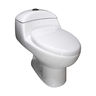 INODORO ONE PIECE OLYMPIA BLANCO 4L / 6L - ARO ELONGADO 70X42X61 CM