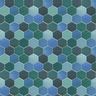 PORCELANATO ESMALTADO HEX AQUAMARINE MATE 26.5X51 CM