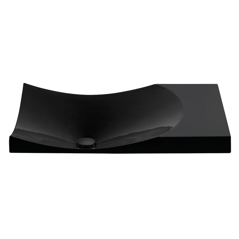 LAVATORIO BOWL WAZA NOIR NEGRO 65X43.4 CM